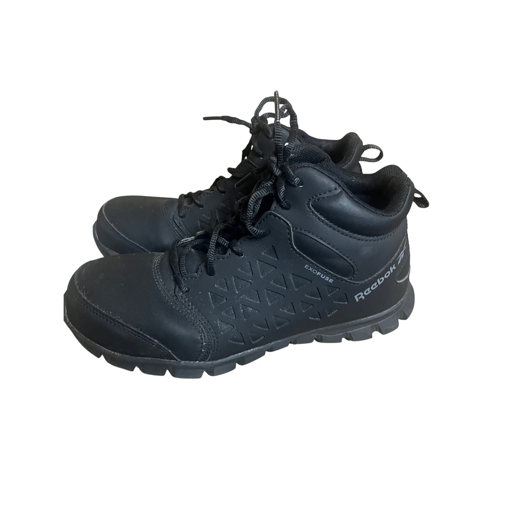 Reebok Exofuse Mens Black Composite Safety Toe Work Boots RB4033 Size 9M EH